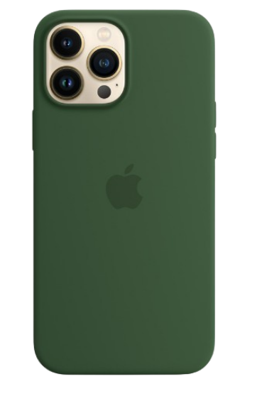 Чохол Apple silicone case with MagSafe для iPhone 13 Pro Max (Original Quality) Clover